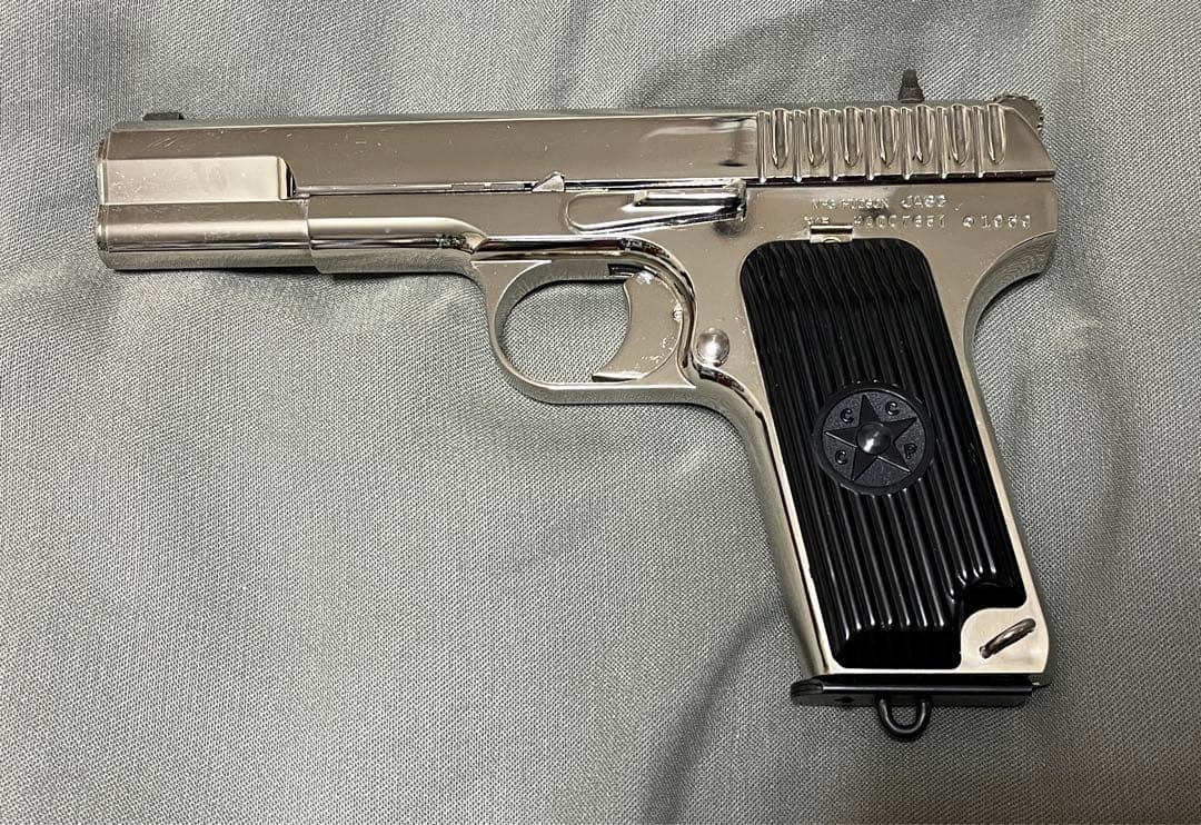 ハドソン製 トカレフ TT-33 シルバーメッキ ガスガン ジャンク - メルカリ