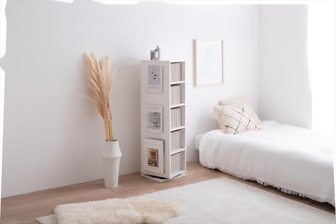 Libro 回転ブックシェルフ(5段タイプ)