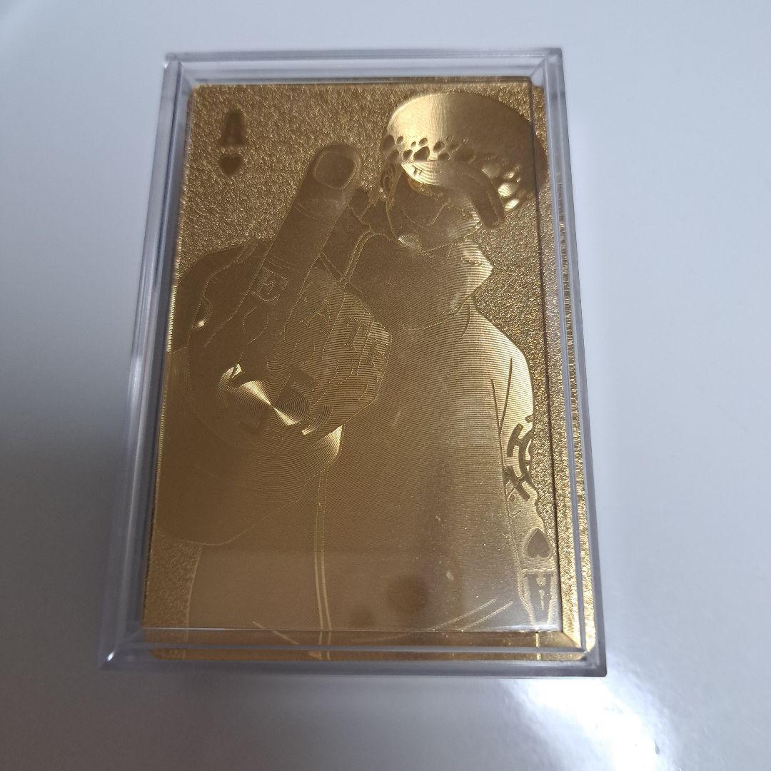 ワンピース　ゴールドトランプ　エンスカイ