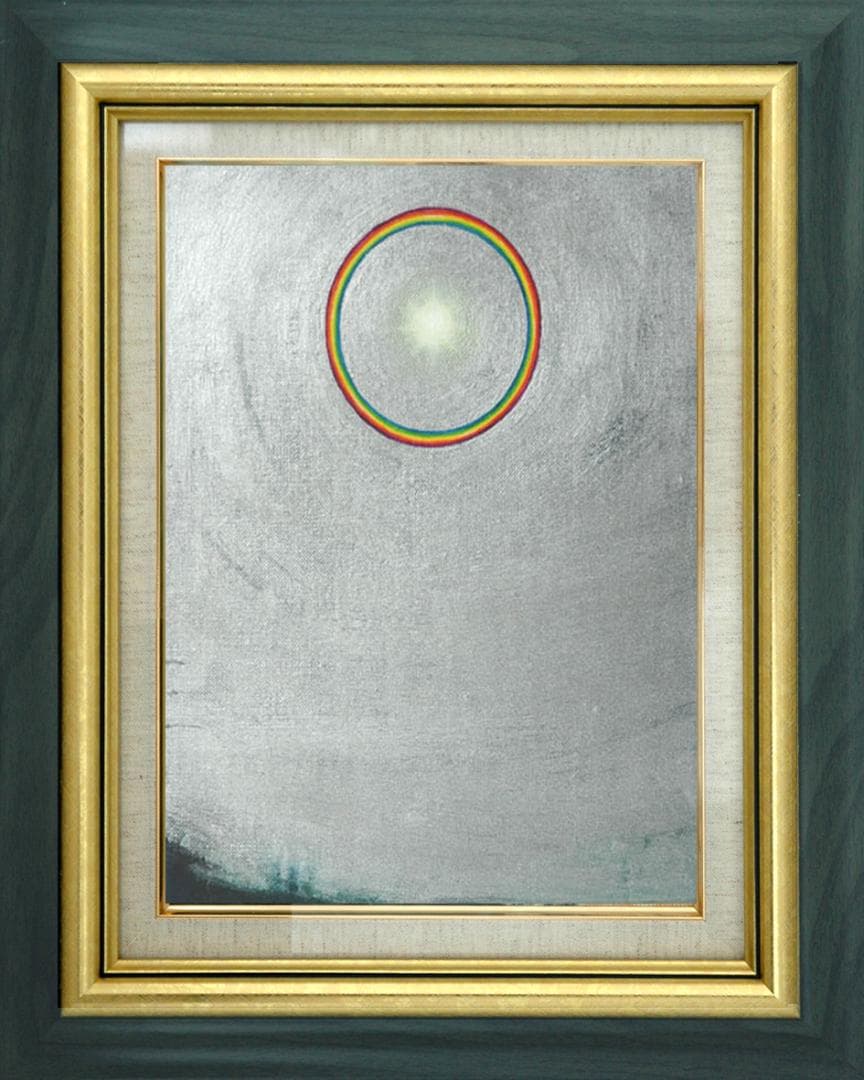 油絵 菅家令子 絵 絵画 インテリア F3-S72023 風景 祈り 希望 奇跡