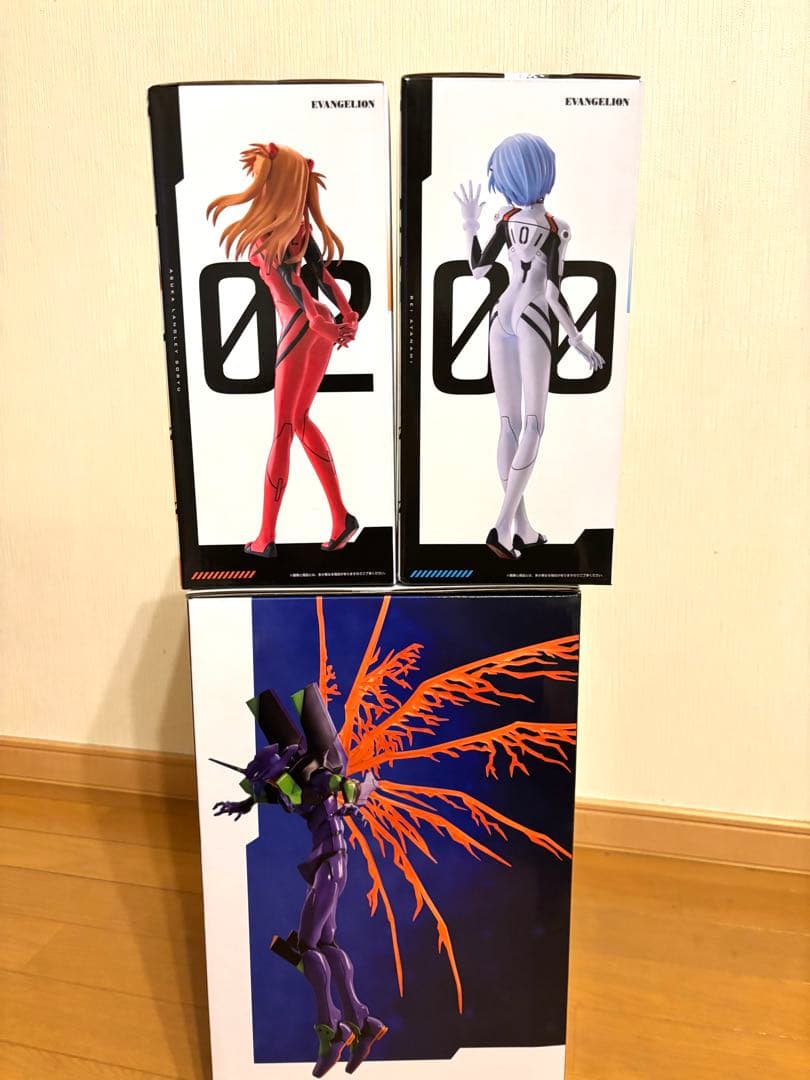 一番くじ ラストワン賞 初号機 C賞 綾波レイ D賞 アスカ 下位賞付き