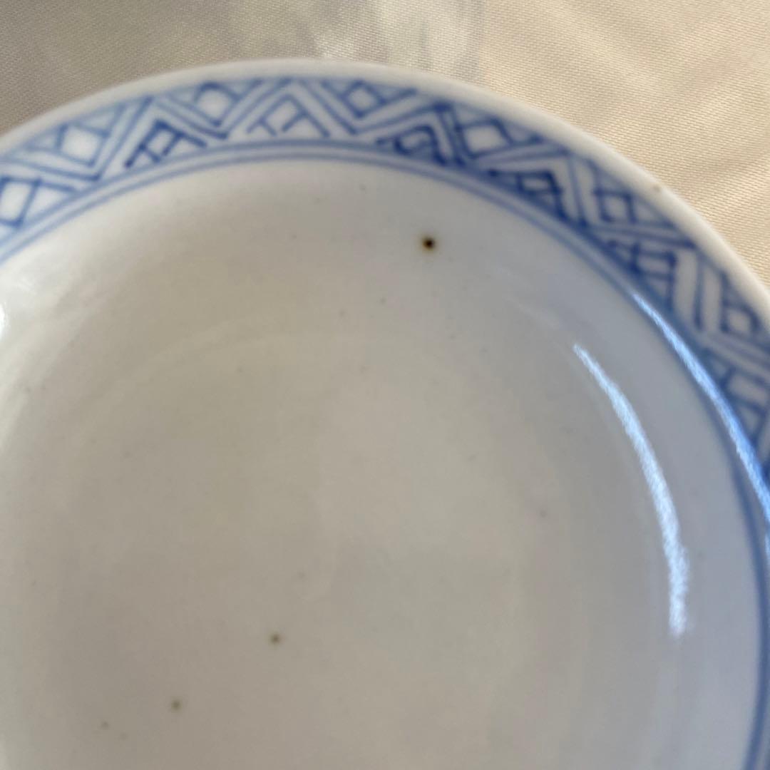 アンティーク　伊万里焼　蓋付き茶碗　5客