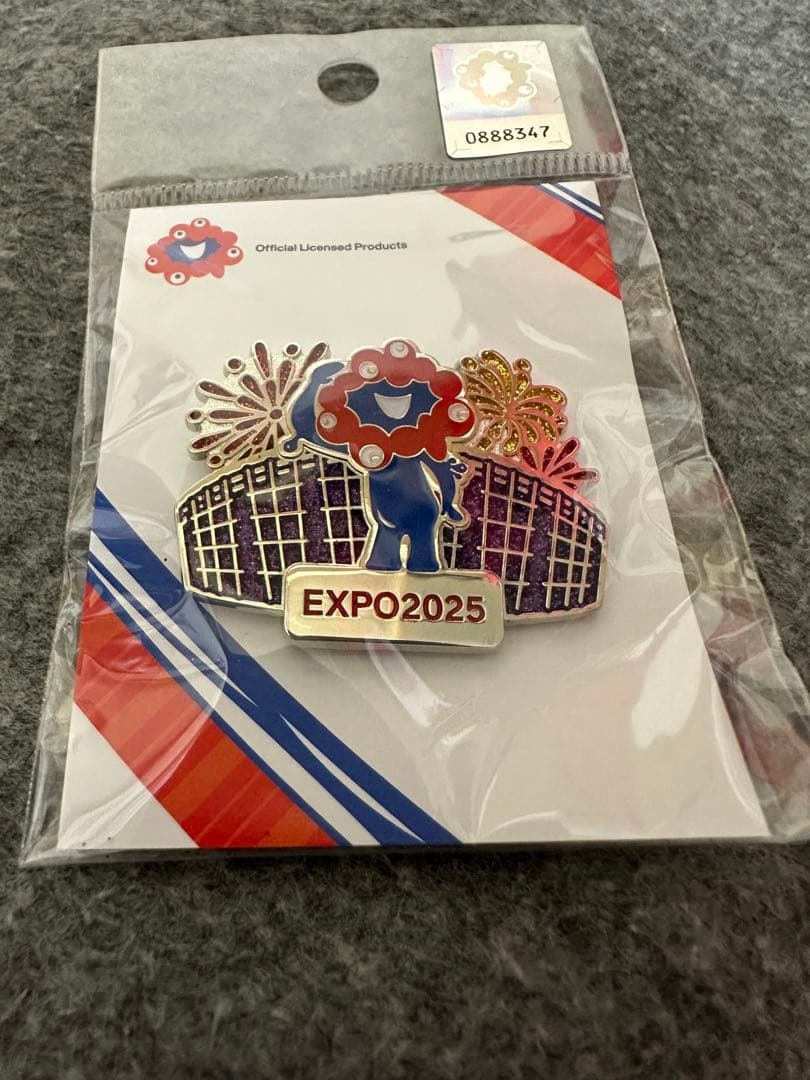 万博会場限定】大屋根リング 花火 ミャクミャク ピンバッジ ピンバッチ