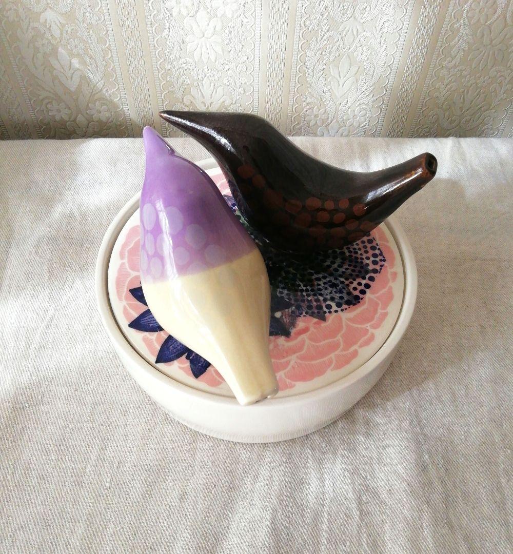 Heini Riitahuhta ヘイニリータフフタ【２羽のTITI付きジャー】