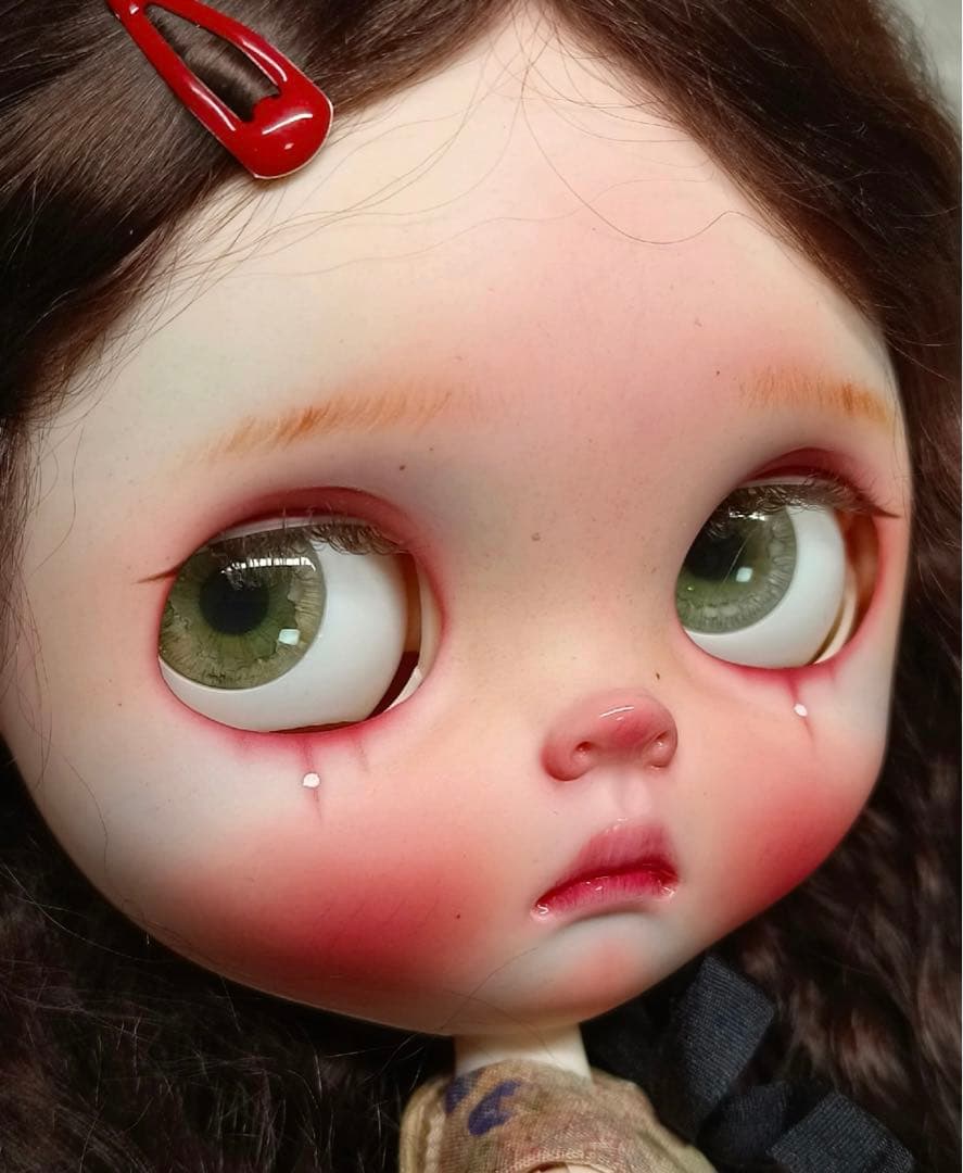 カスタムブライス 海外作家様 輝く涙の跡 幼い 特別 個性的 フルセット