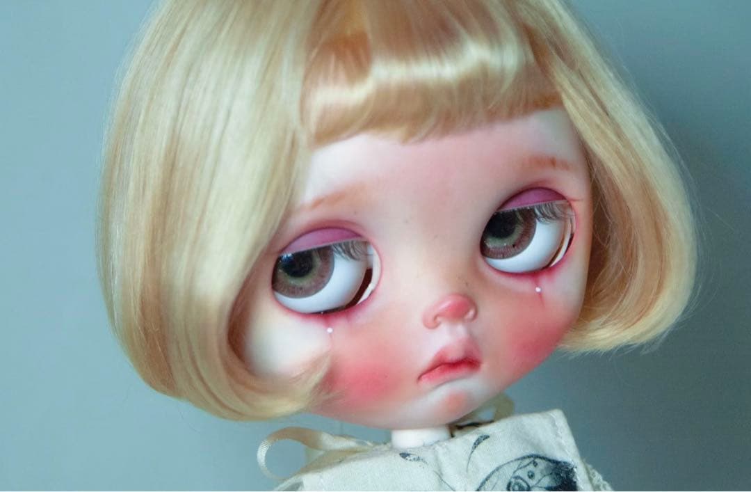 カスタムブライス 海外作家様 輝く涙の跡 幼い 特別 個性的 フルセット