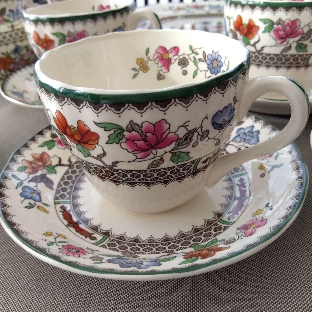 Spode Chinese Rose 食器セット英国製 廃盤 希少　フルセット