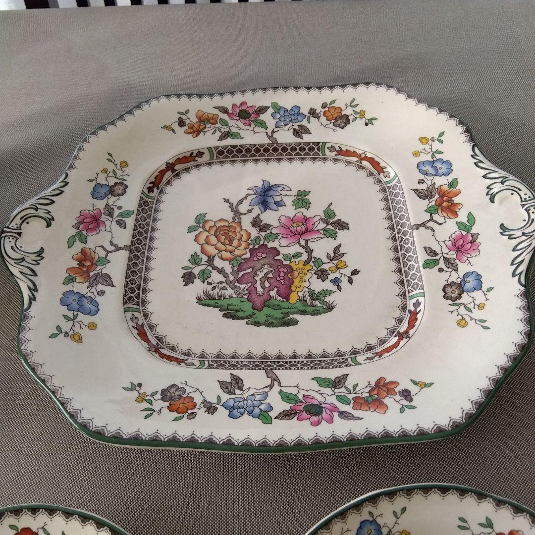 Spode Chinese Rose 食器セット英国製 廃盤 希少　フルセット