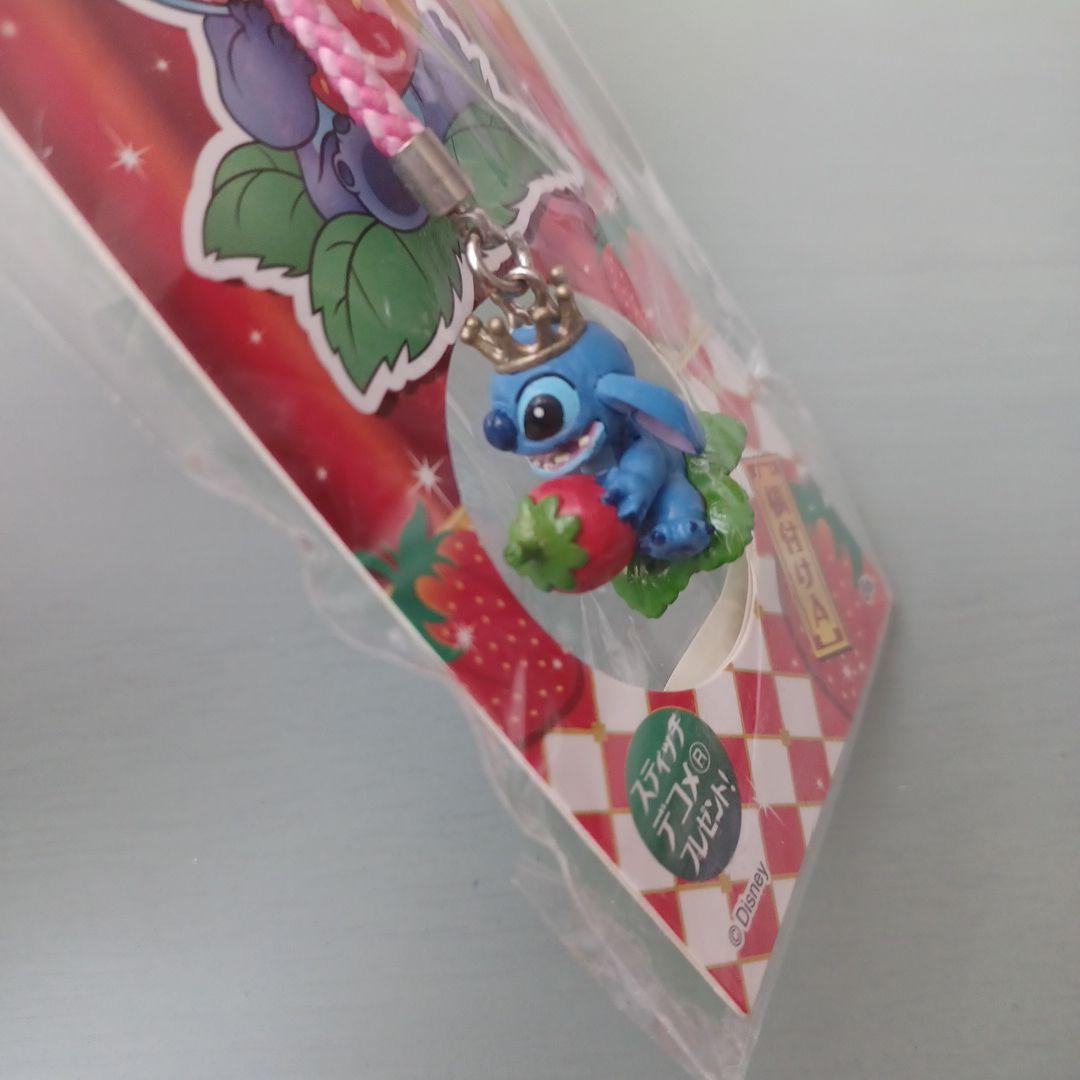 ディズニー スティッチ 根付け 福岡 あまおういちご ご当地 ストラップ