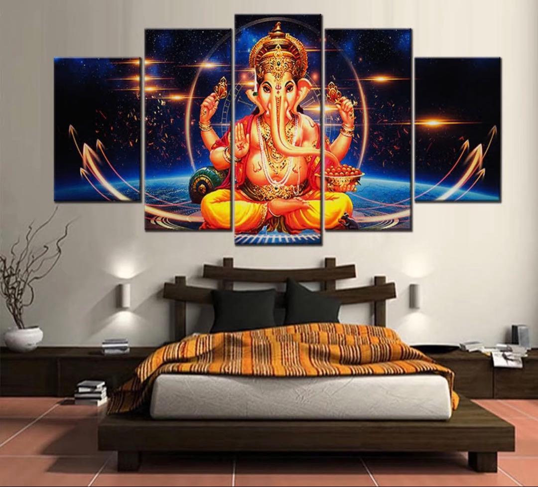 5 パネル フレーム付き