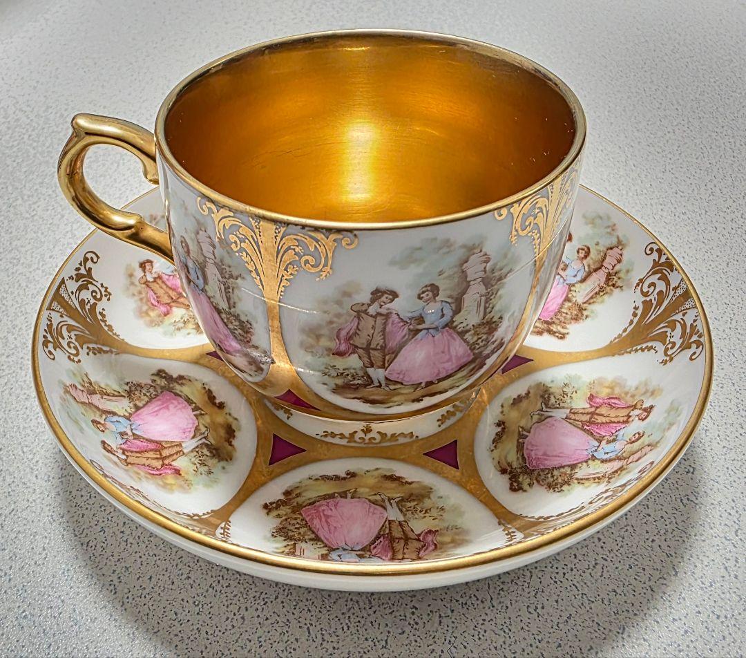 N.I. ORIENT EXPRESS JAPANデミタスカップ＆ソーサー 金彩 - メルカリ