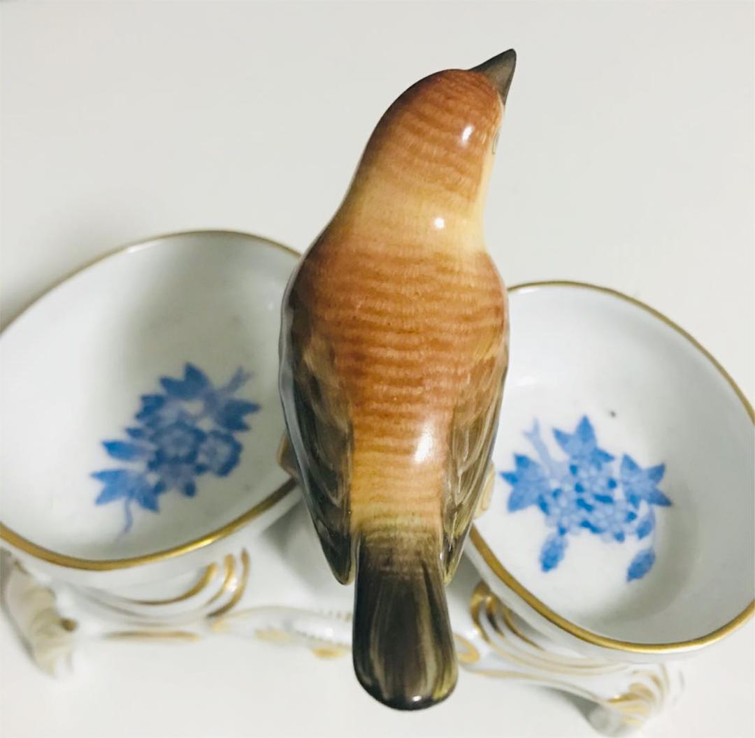 ヘレンド     ダブルディッシュ　フィギュリン