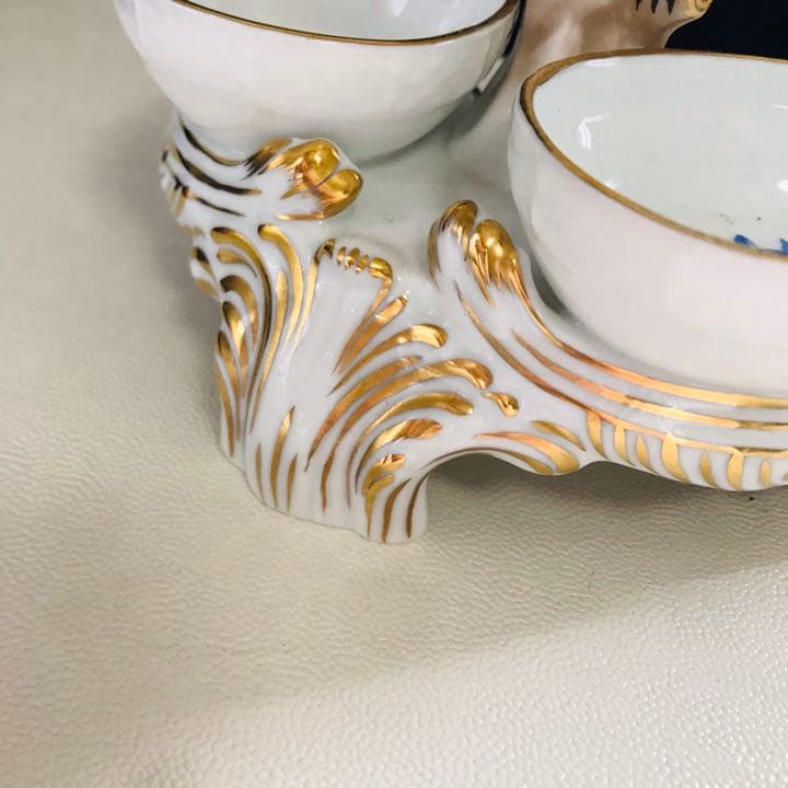 ヘレンド     ダブルディッシュ　フィギュリン