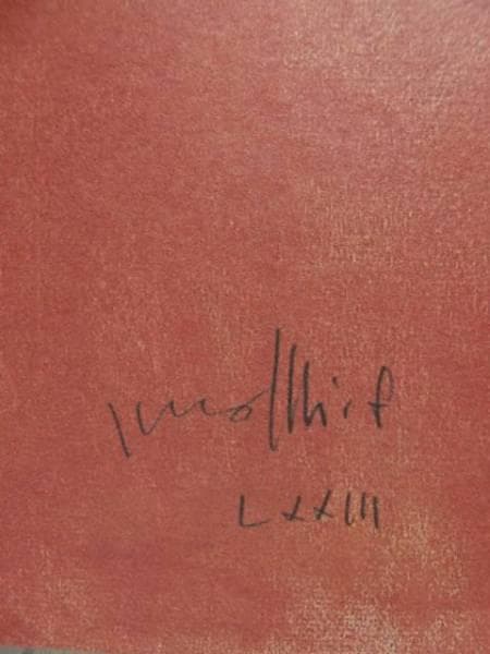 古沢岩美、デッサン 45、希少大判画集画、新品額装付、状態良好