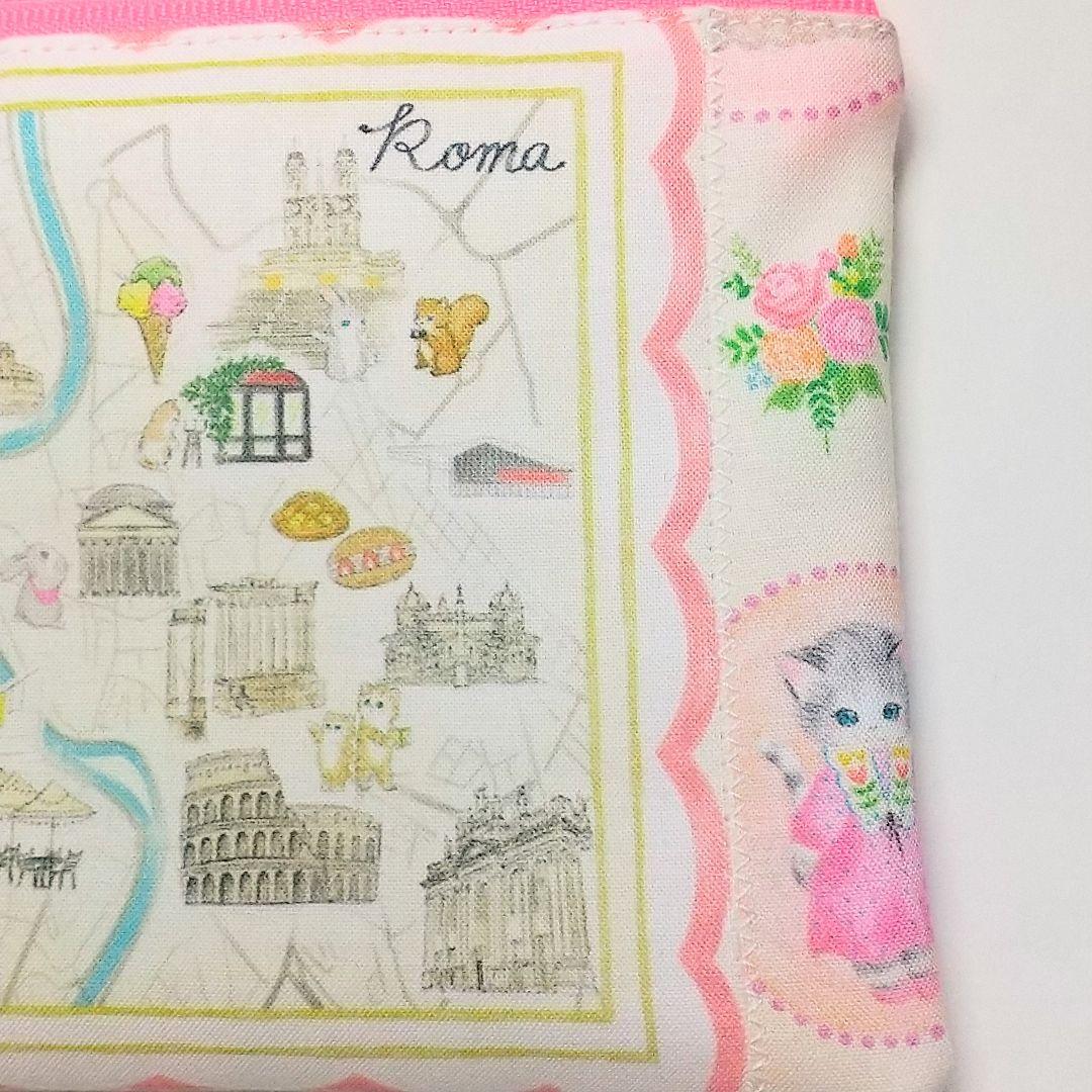 作品例☆ハンドメイド ポーチ ユキエモン yukiemon ハンカチコレクター