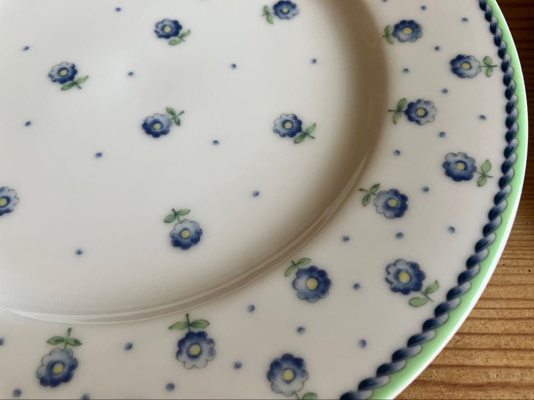 ジノリ　Manifattura di Laveno 19.5デザートプレート×6