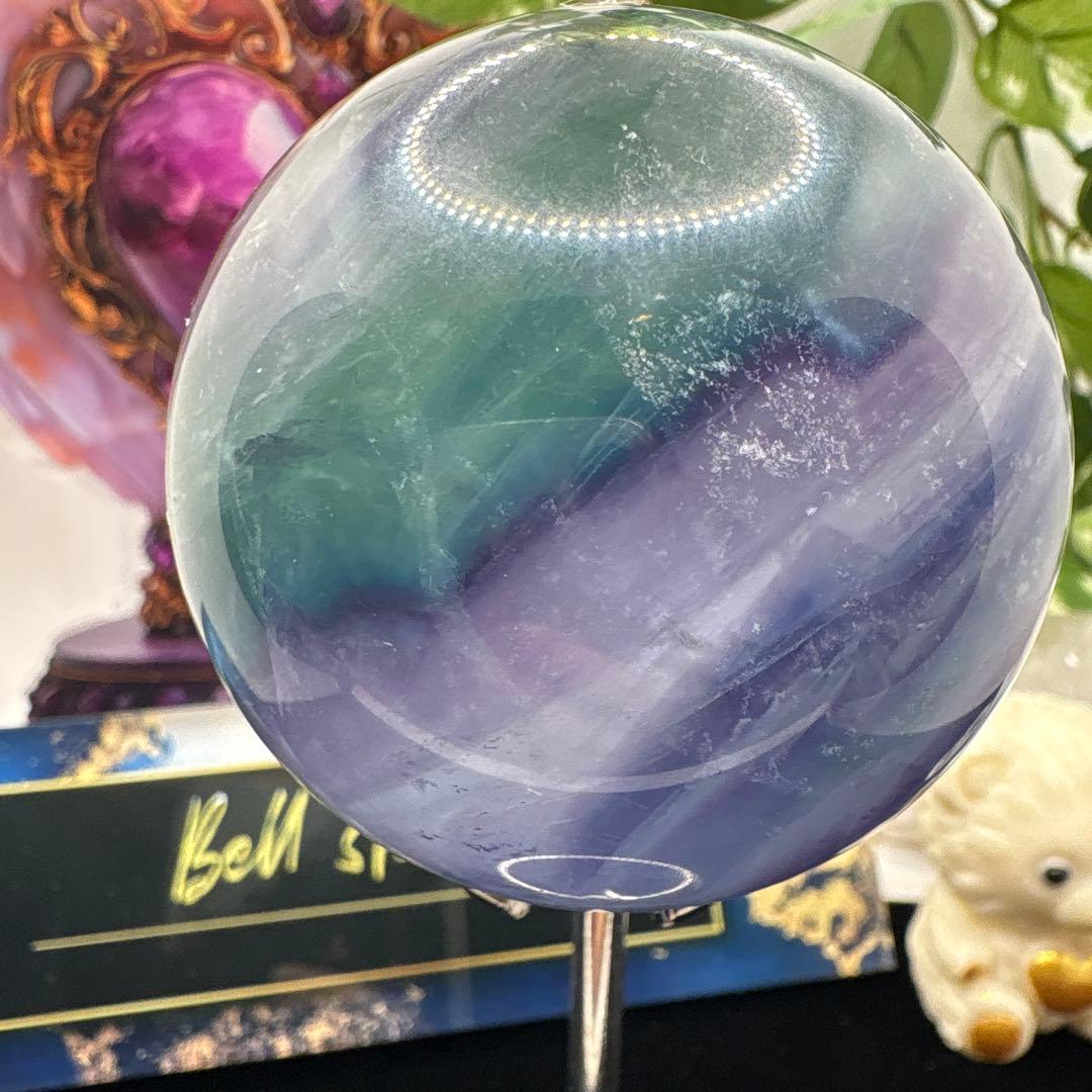 高品質 フローライトスフィア♡ファントムNo.1155