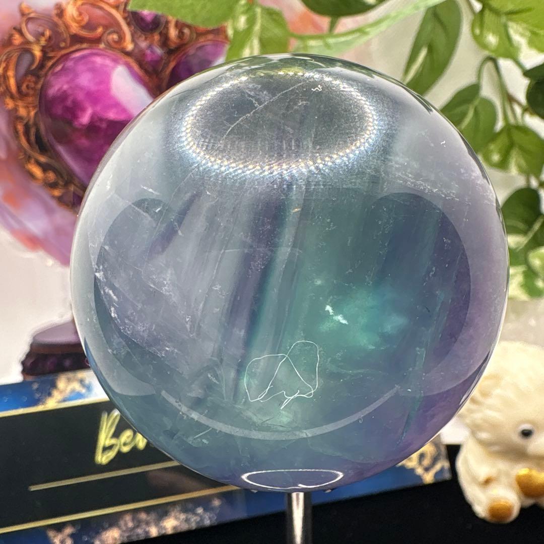 高品質 フローライトスフィア♡ファントムNo.1155