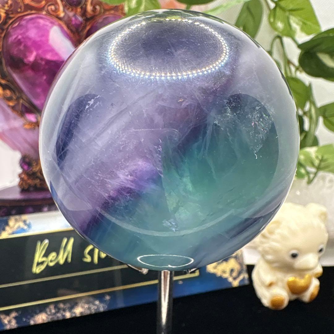 高品質 フローライトスフィア♡ファントムNo.1155