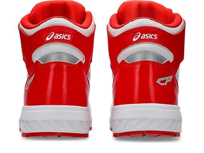 アシックス CP304 BOA LC 限定 ファイアリーレッド ピュアシルバー