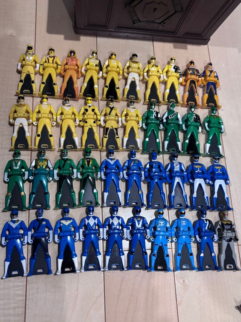 レンジャーキー94本 トレジャーボックス まとめ