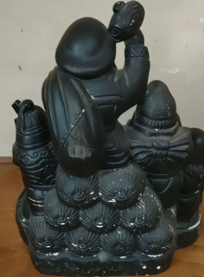 七福神　像　40年以上前の　年代物