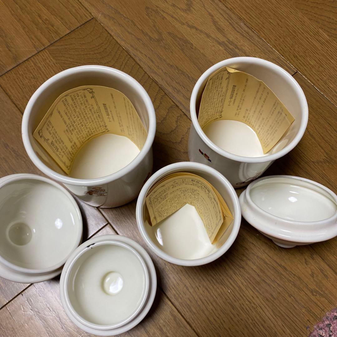 メゾンドマニーホーローキャニスター3点セット❣️