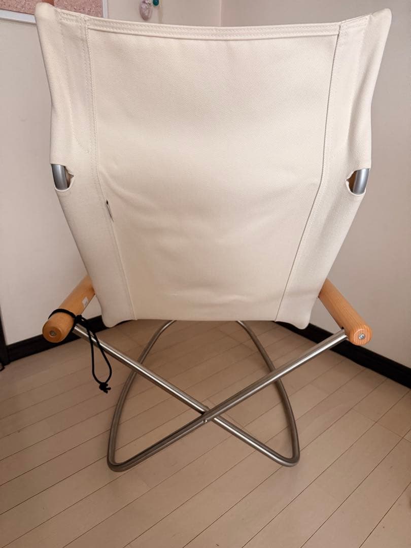 ニーチェアエックス ロッキング（ホワイト×ナチュラル）