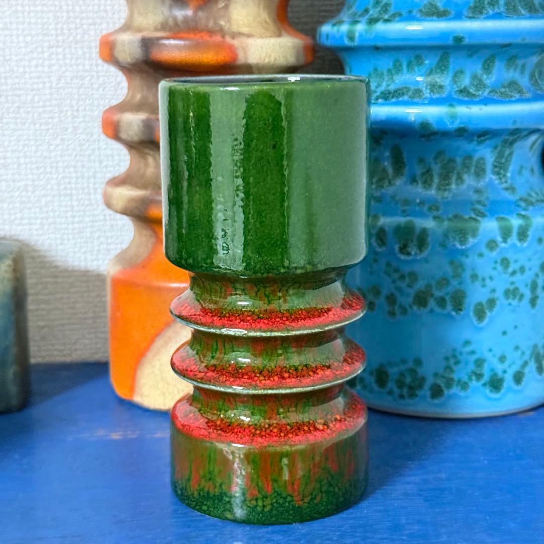 Fohr 15.5cm fat lava ファットラバ ミッドセンチュリー 花瓶