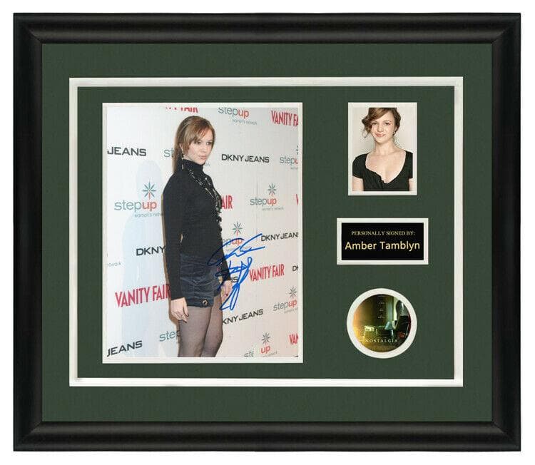 直筆サイン入り写真 アンバー・タンブリン 俳優/フレーム別/SA鑑定済