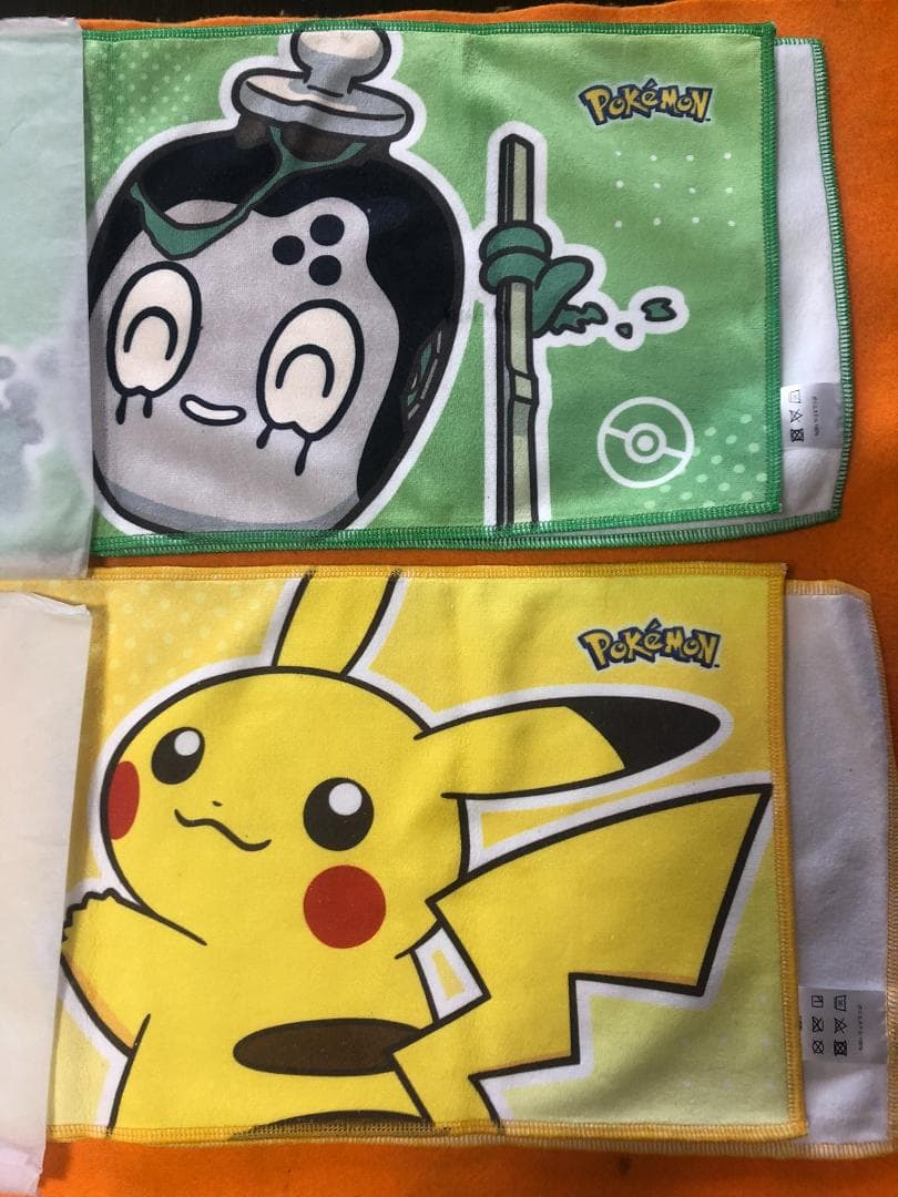 □ポケモン 極楽湯かいふくのゆコラボ☆マフラータオル ピカチュウ