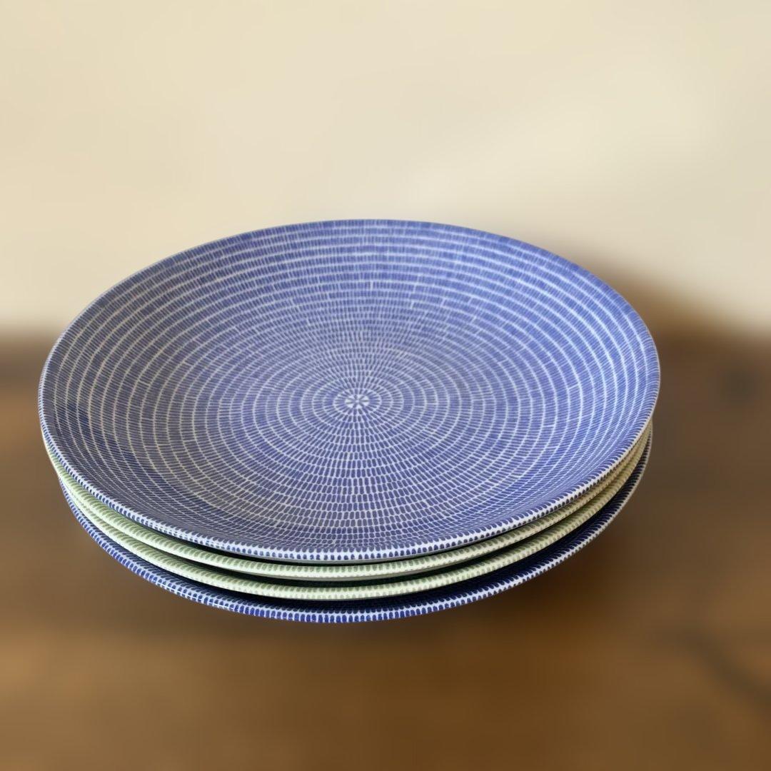 美品 24h avec アラビア アベック パスタプレート ４枚セット