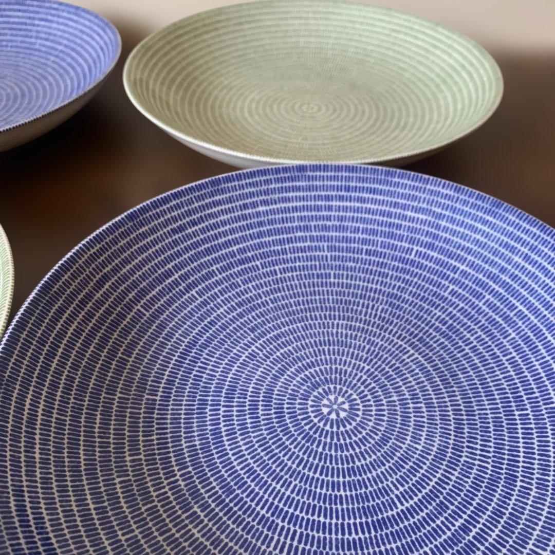 美品 24h avec アラビア アベック パスタプレート ４枚セット