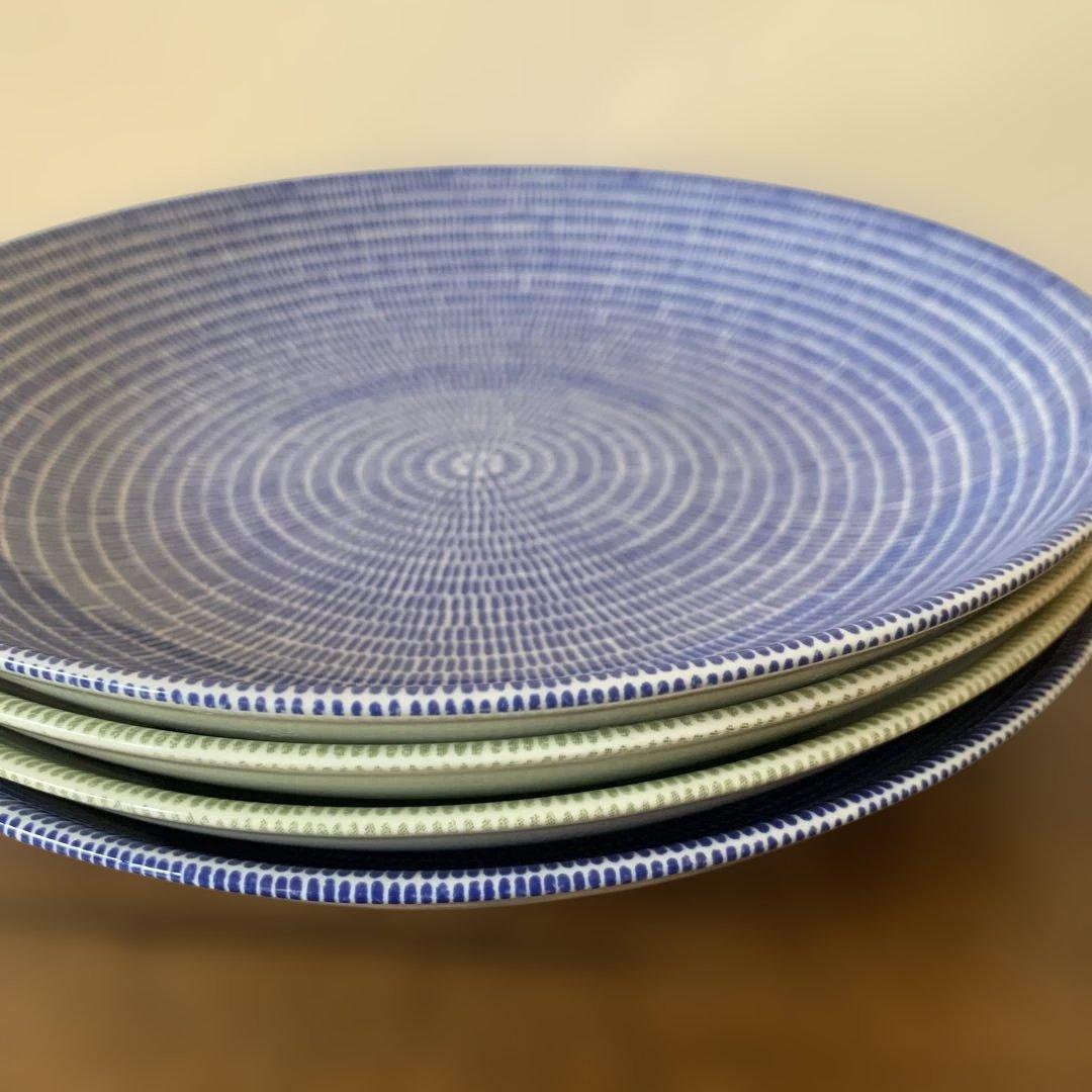 美品 24h avec アラビア アベック パスタプレート ４枚セット