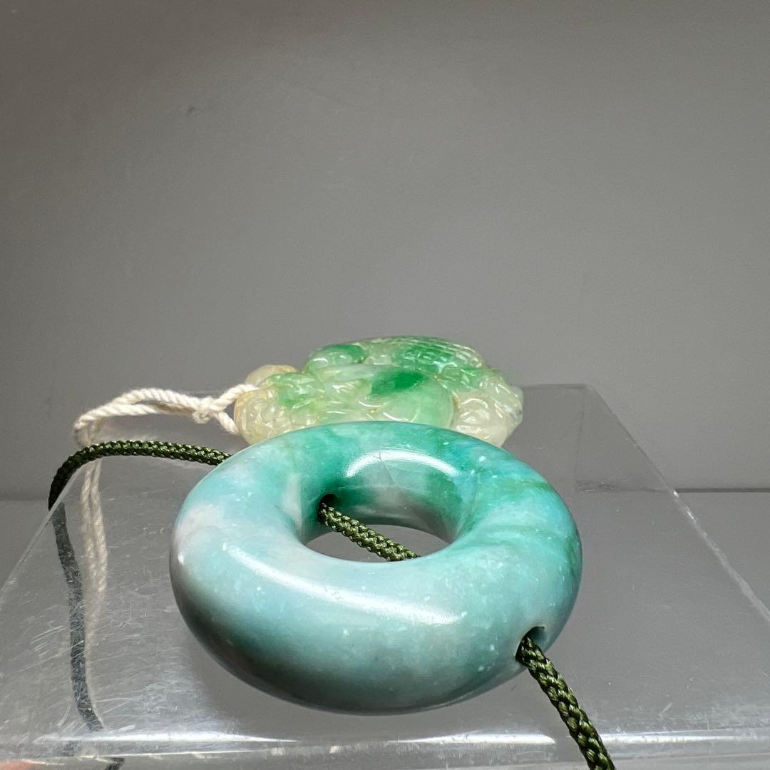 本翡翠アクセサリー　117g 東さ7-1201☆2F