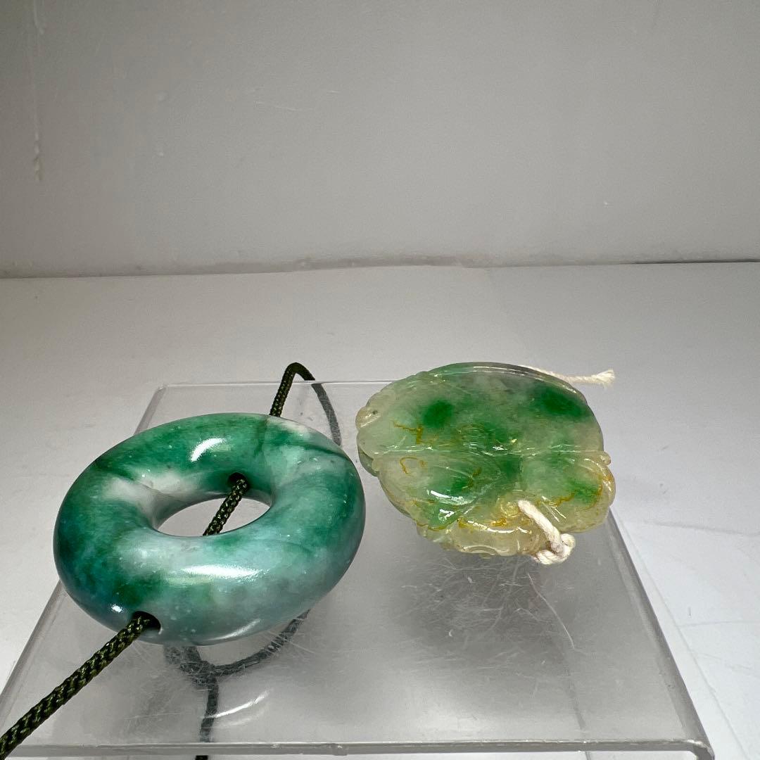 本翡翠アクセサリー　117g 東さ7-1201☆2F