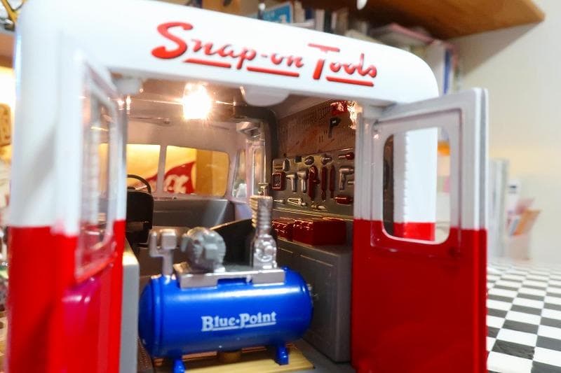 スナップオン Snap on 1/24 フォード STEP VAN ステップバン - メルカリ