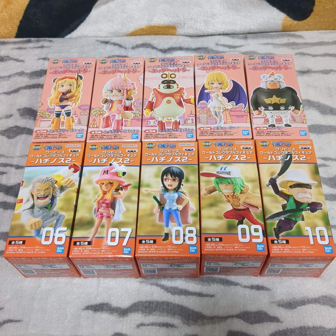 ワンピース ワーコレ コンプリートセット エッグヘッド5 ハチノス2