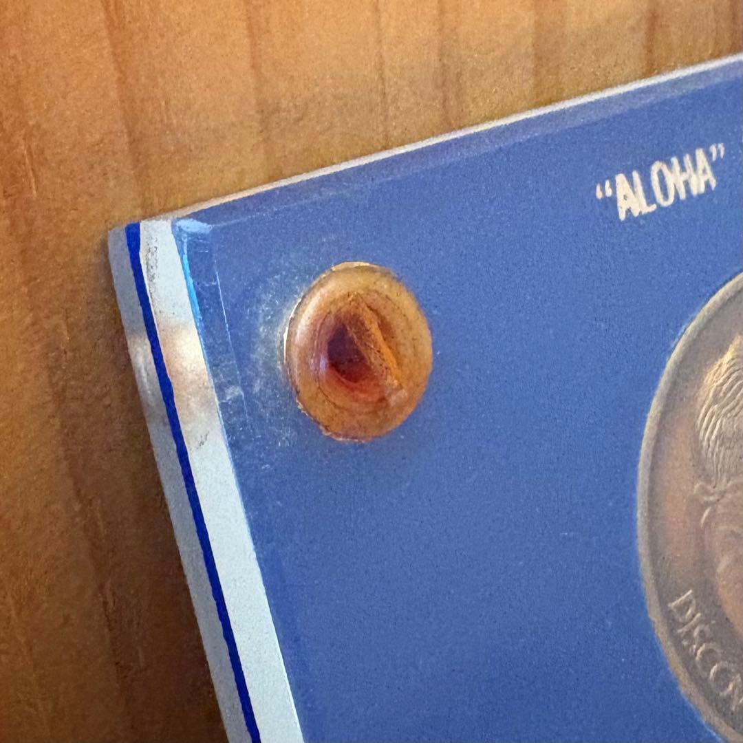 1978年 キャプテンクック ハワイ発見 200周年記念 メダルディスプレイ