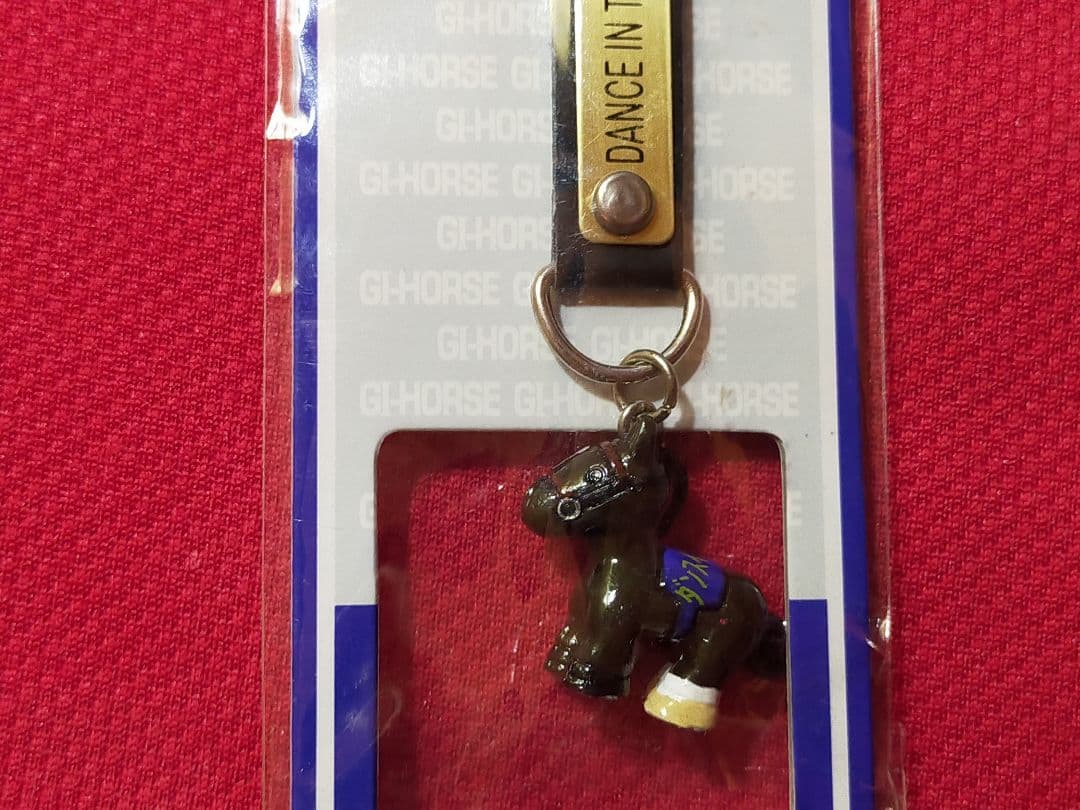 ◆　競馬　JRA　◆　ダンスインザムード　◆馬番ボールペン　フィギュアストラップ