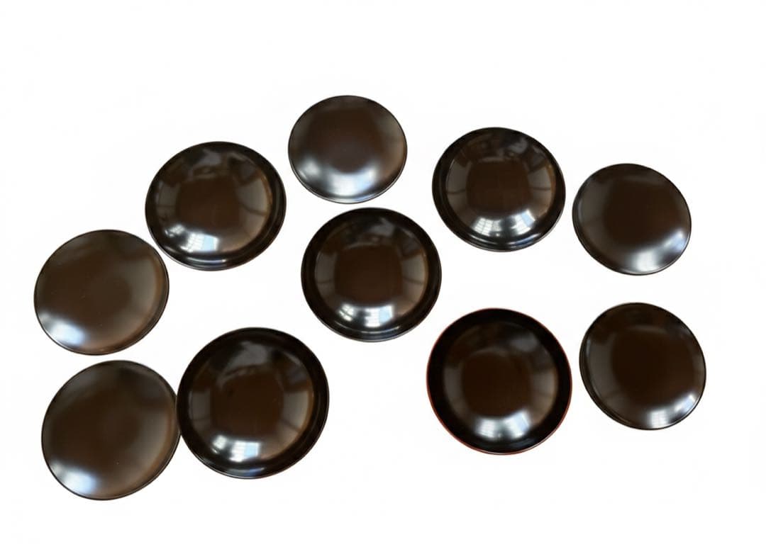 極美品】天然木 本漆 煮物椀 5客セット 蒔絵 溜塗 - メルカリ