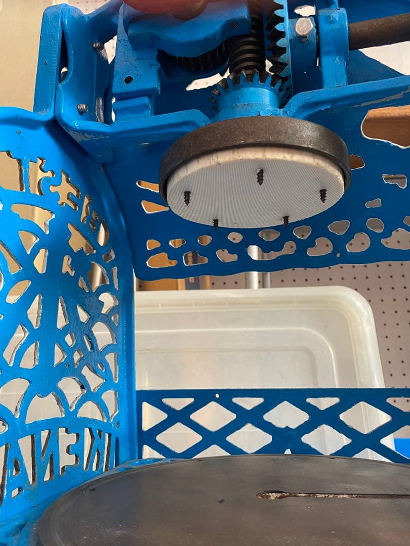 数年前完全整備、実用 池永 カキ氷機 - メルカリ