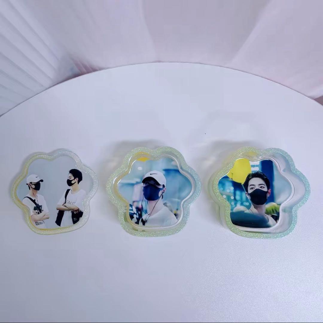 肖戦 王一博 二層構造の猫の肉球レジン収納ボックス❣️3セット