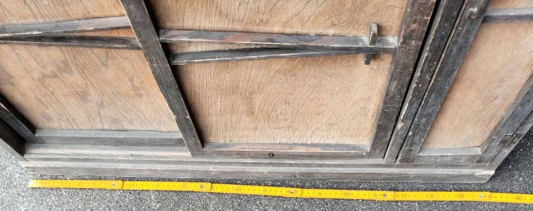 靴箱　傘立て レトロ　棚　木箱