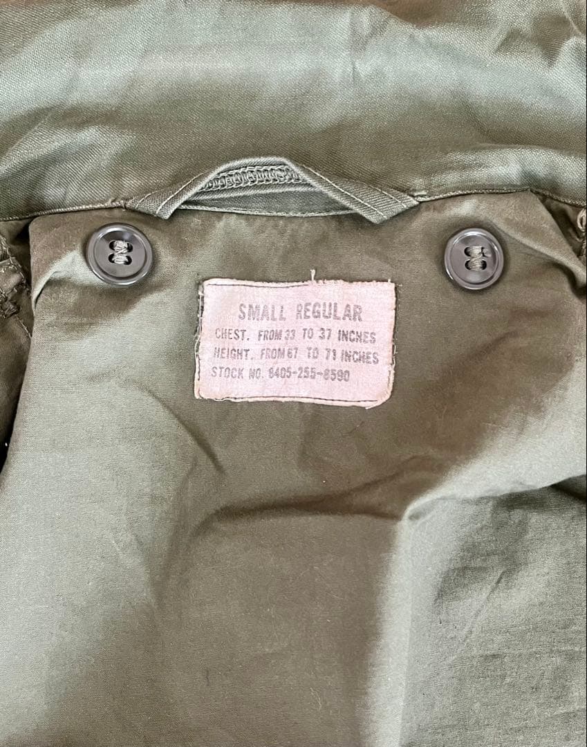 50's U.S.M.C. M51 フィールドジャケット SMALL ステンシル - メルカリ