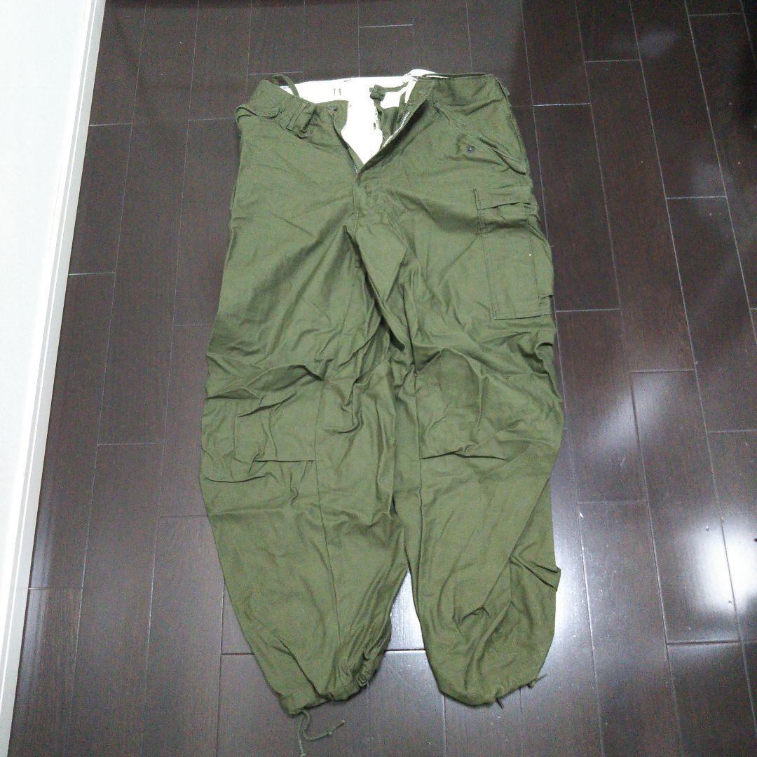 米軍実物 M65フィールドパンツ M-R RDPIDアルミジップ