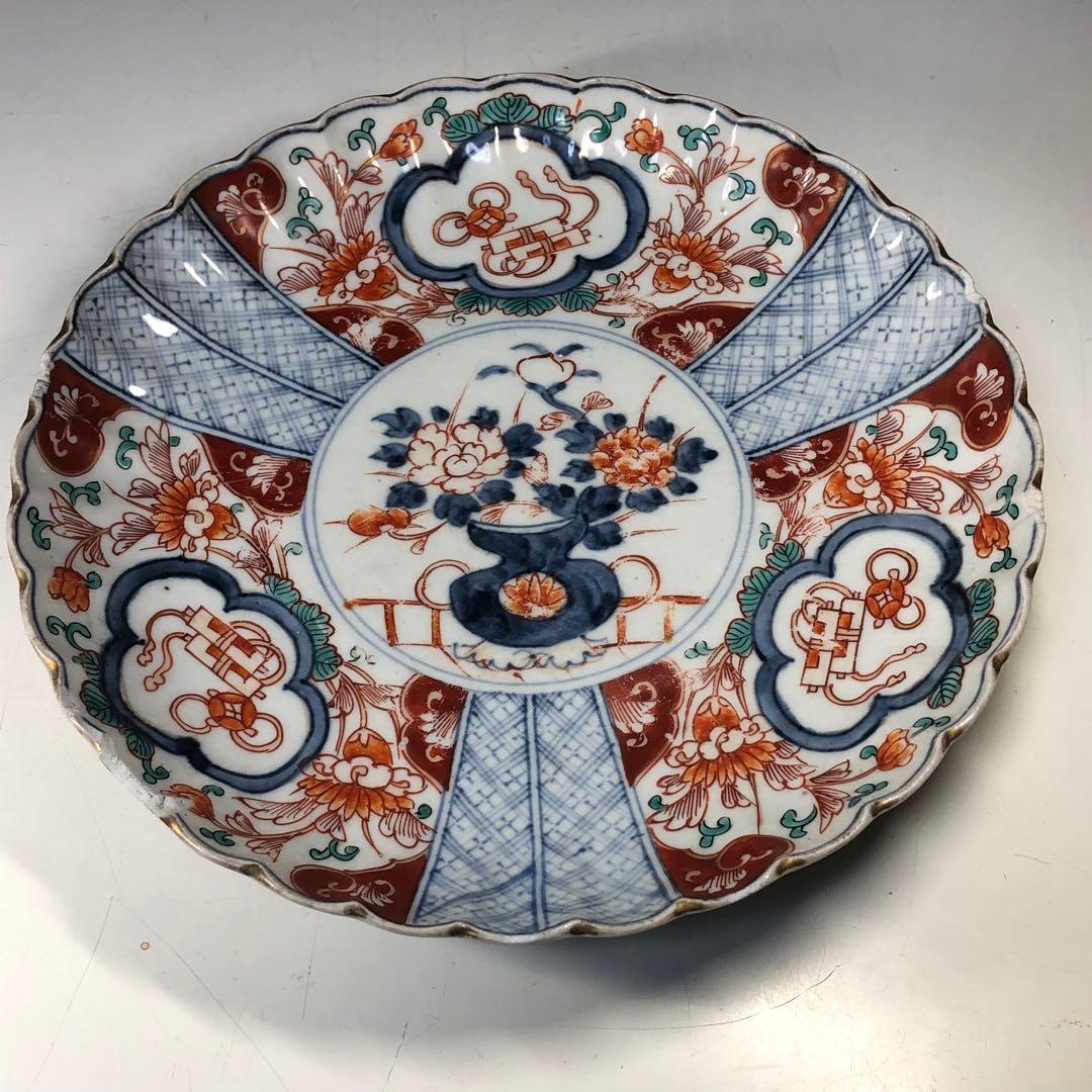 富貴長春 古伊万里 プレート 七寸皿 - メルカリ