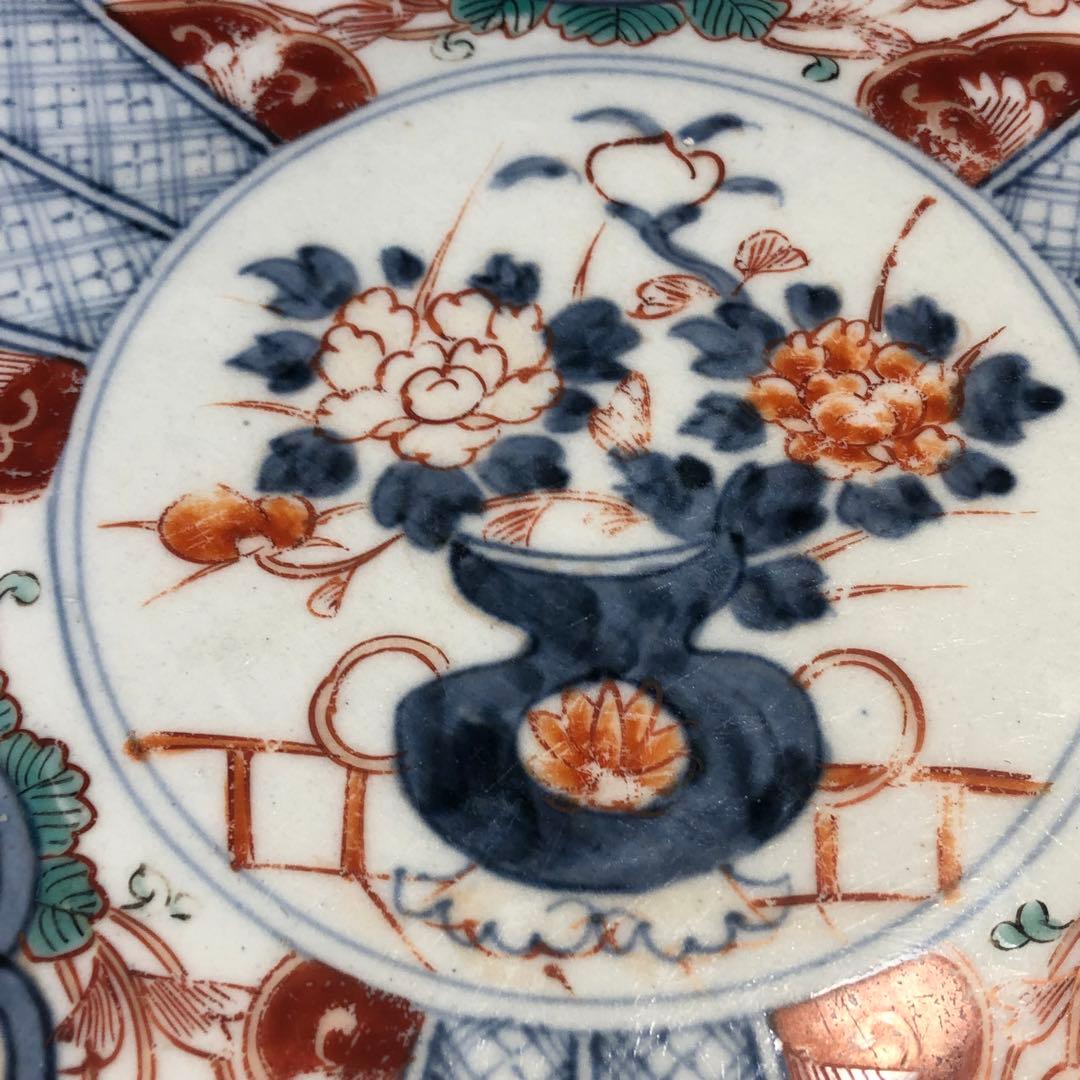 富貴長春 古伊万里 プレート 七寸皿 - メルカリ