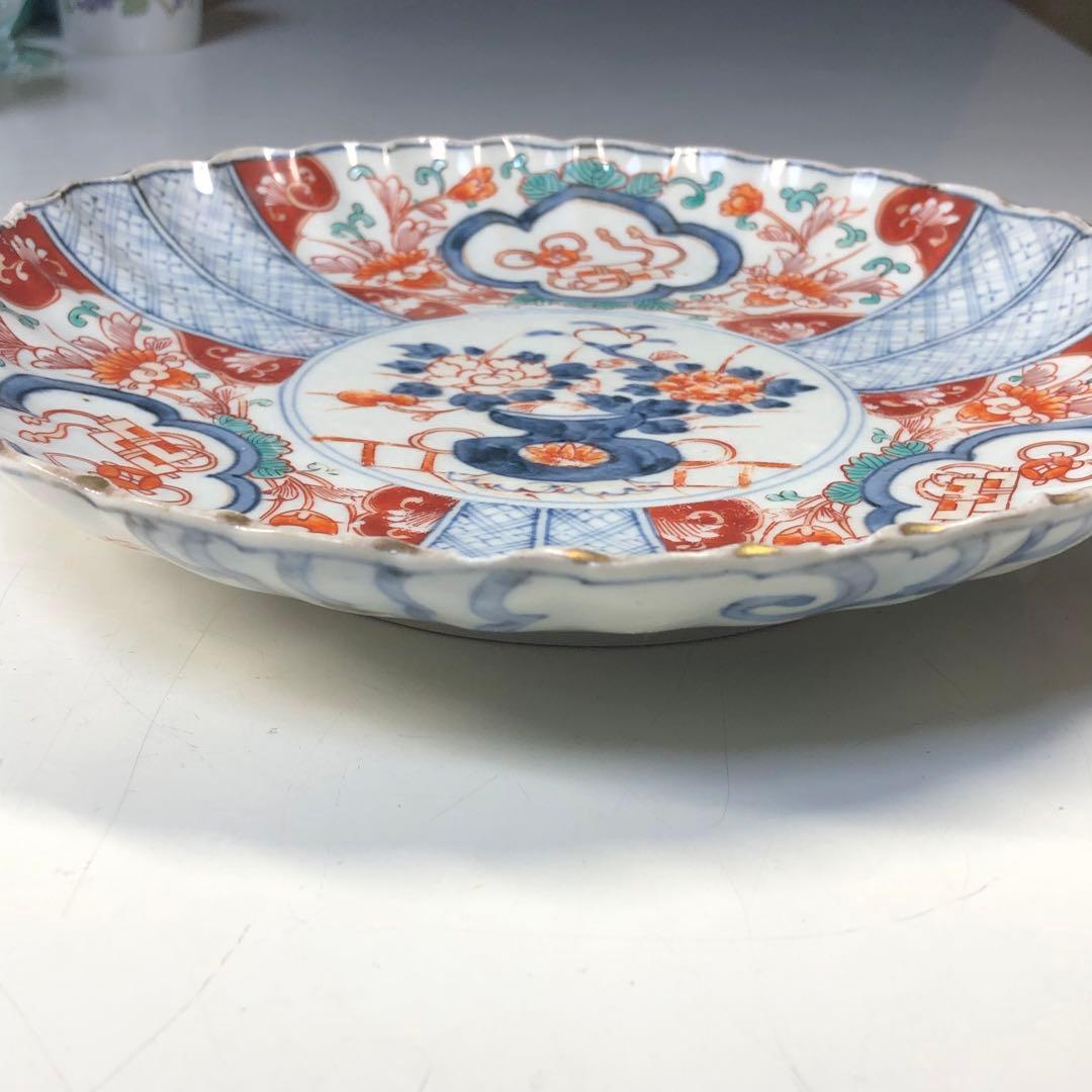 富貴長春 古伊万里 プレート 七寸皿 - メルカリ