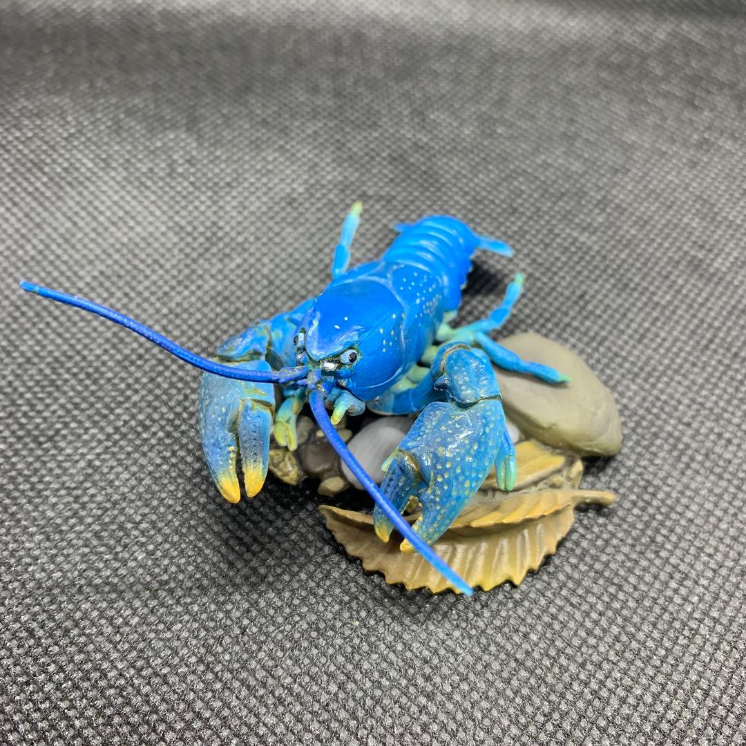 海洋堂 週刊日本の天然記念物【ニホンザリガニ（青）】開封品 - メルカリ